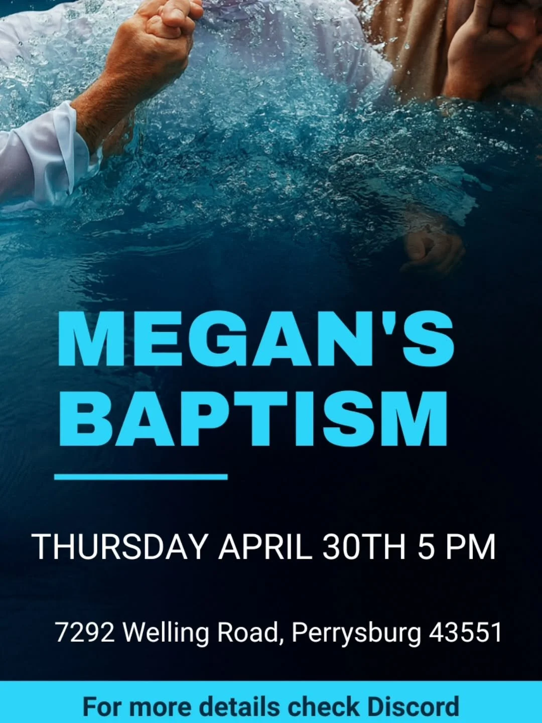Join us to celebrate Megan's choice!