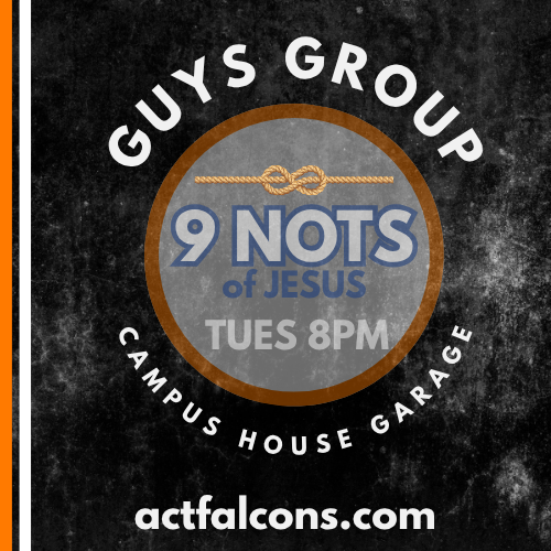 Tues 8pm | Guys Group!