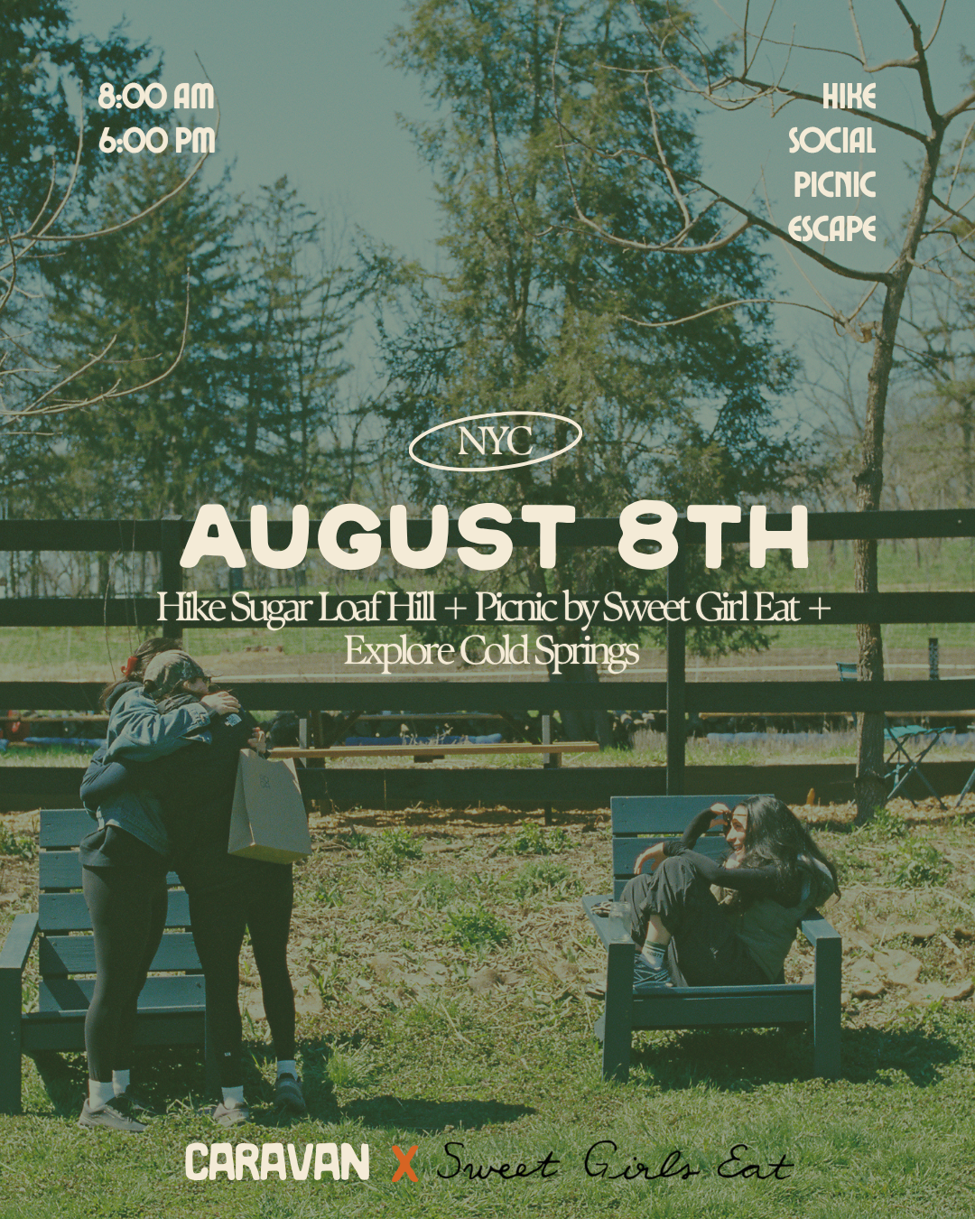 August 8th Hike + Picnic + Explore Cold Spring