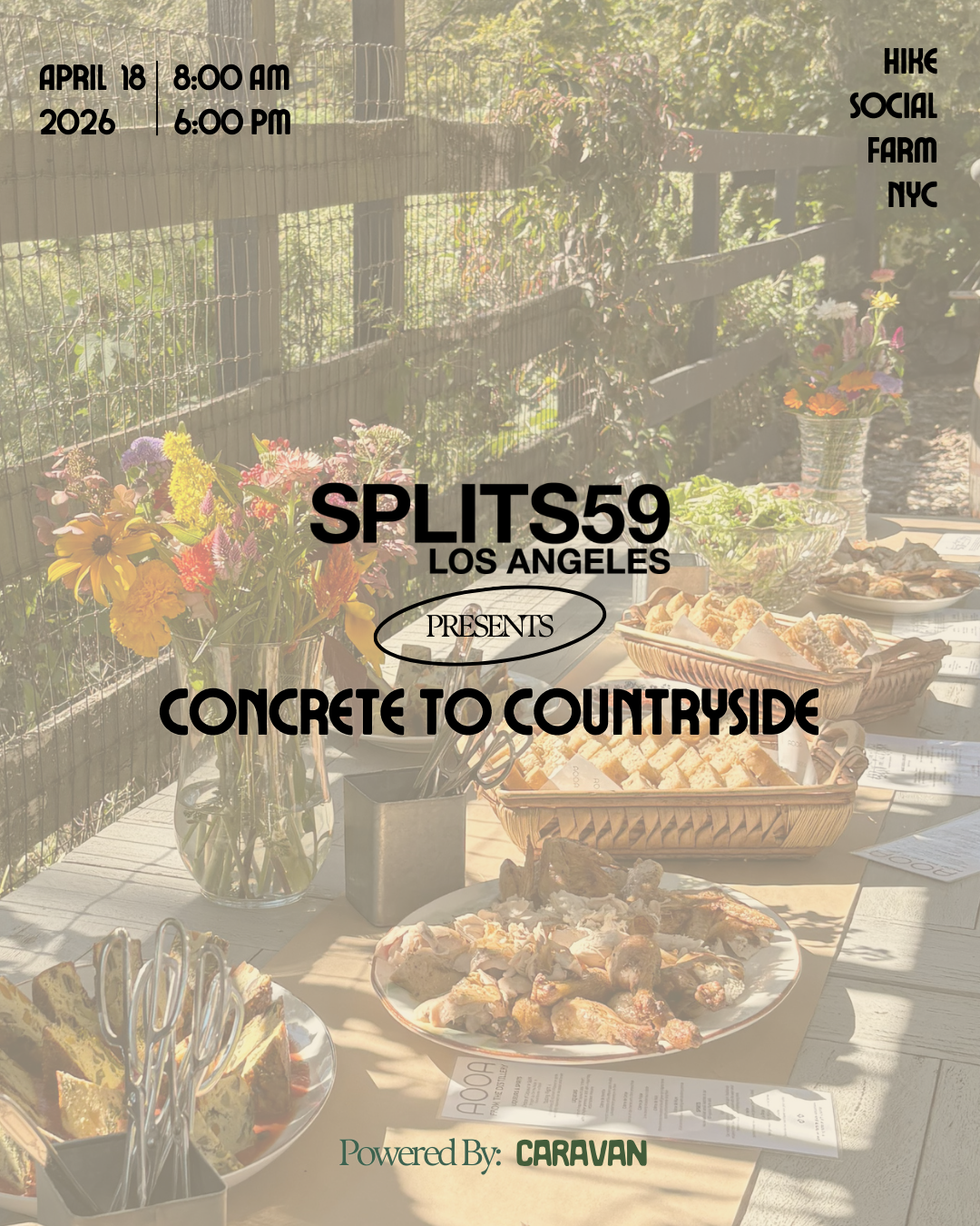 Splits59 April 18th Hike + Farm-To-Table