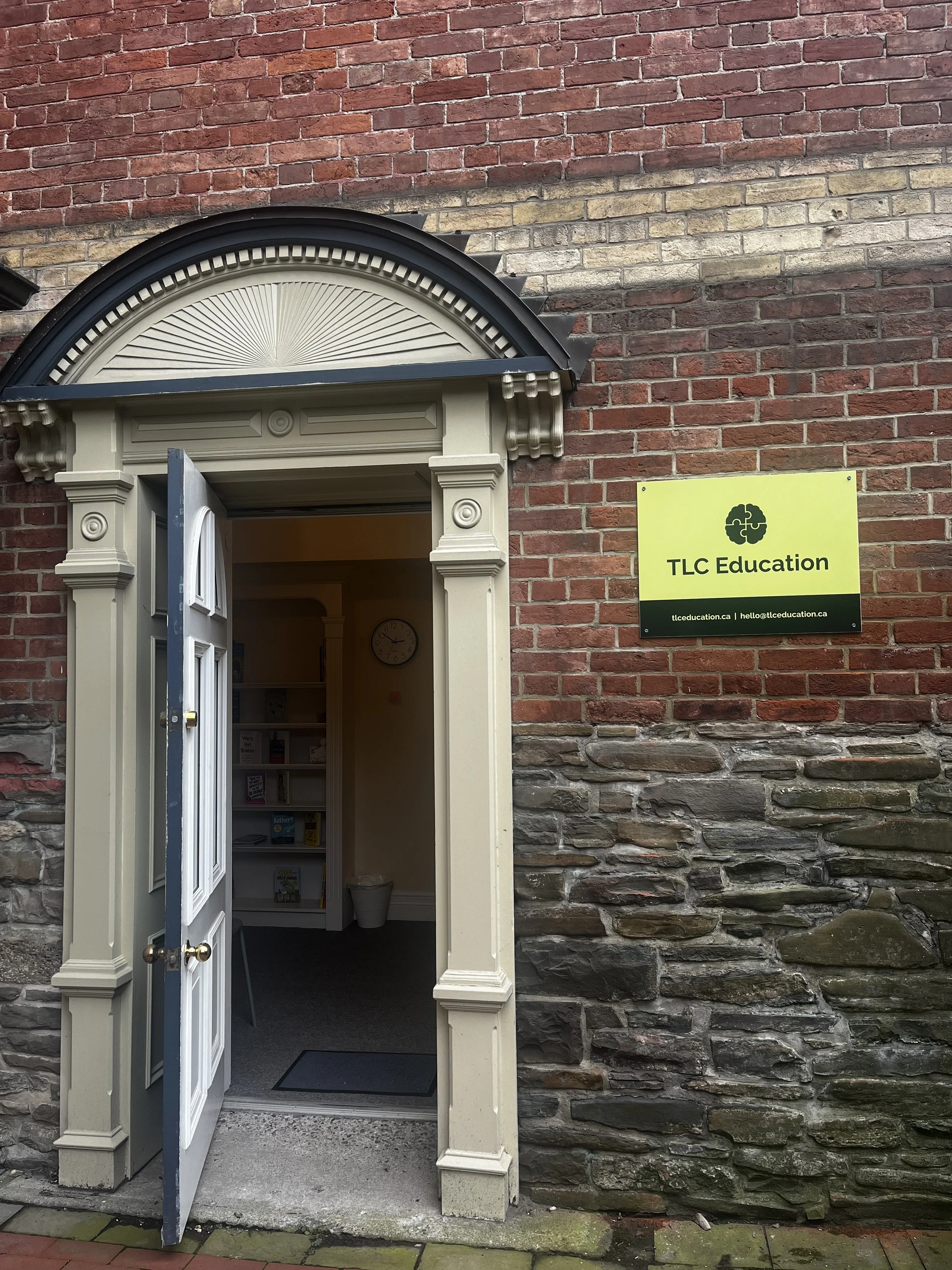 Entrance to TLC Education Studio