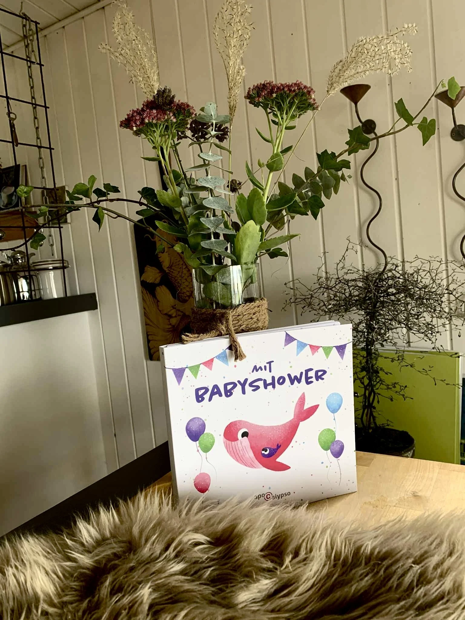 mit babyshower oplevelses underholdningsbog Diana Guldhammer