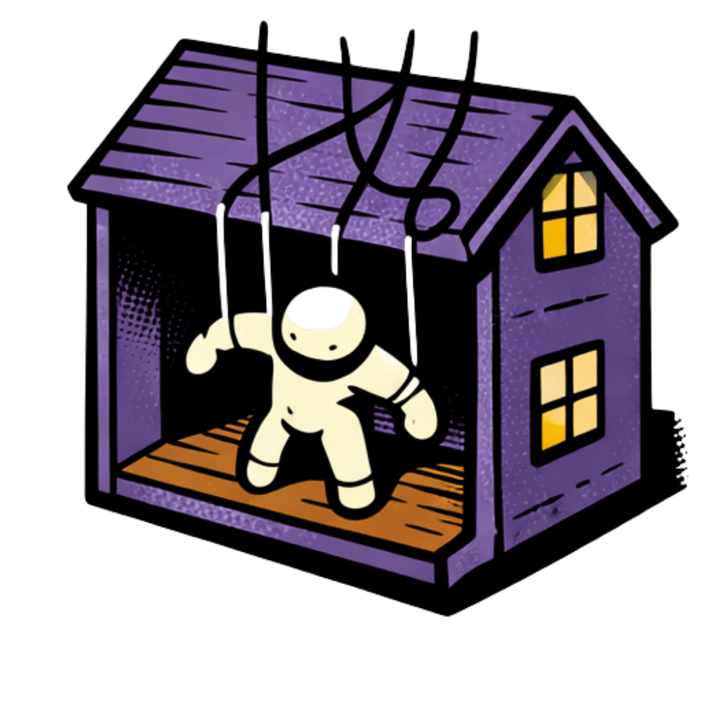 Hereditary horror movie miniature house