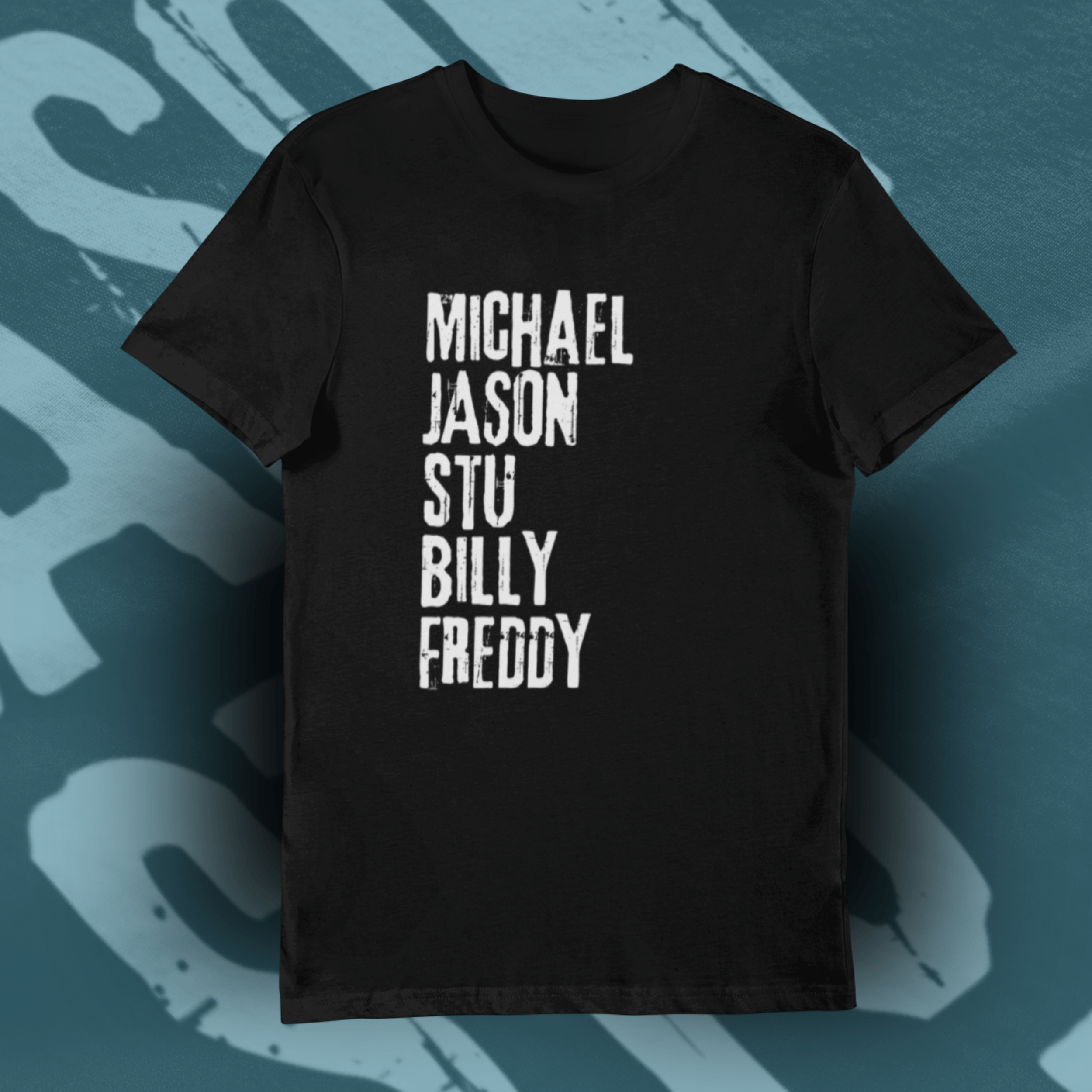 horror movie villain tshirt