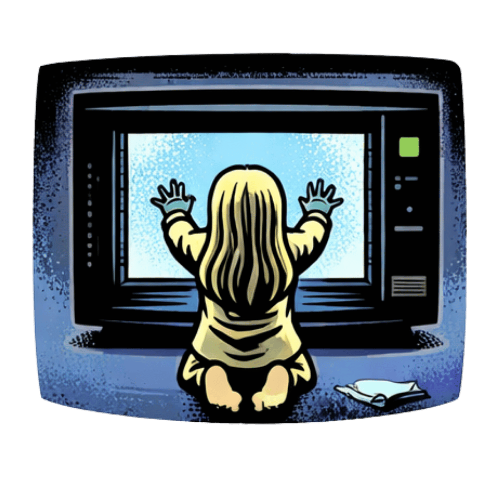 The TV in Poltergeist Static