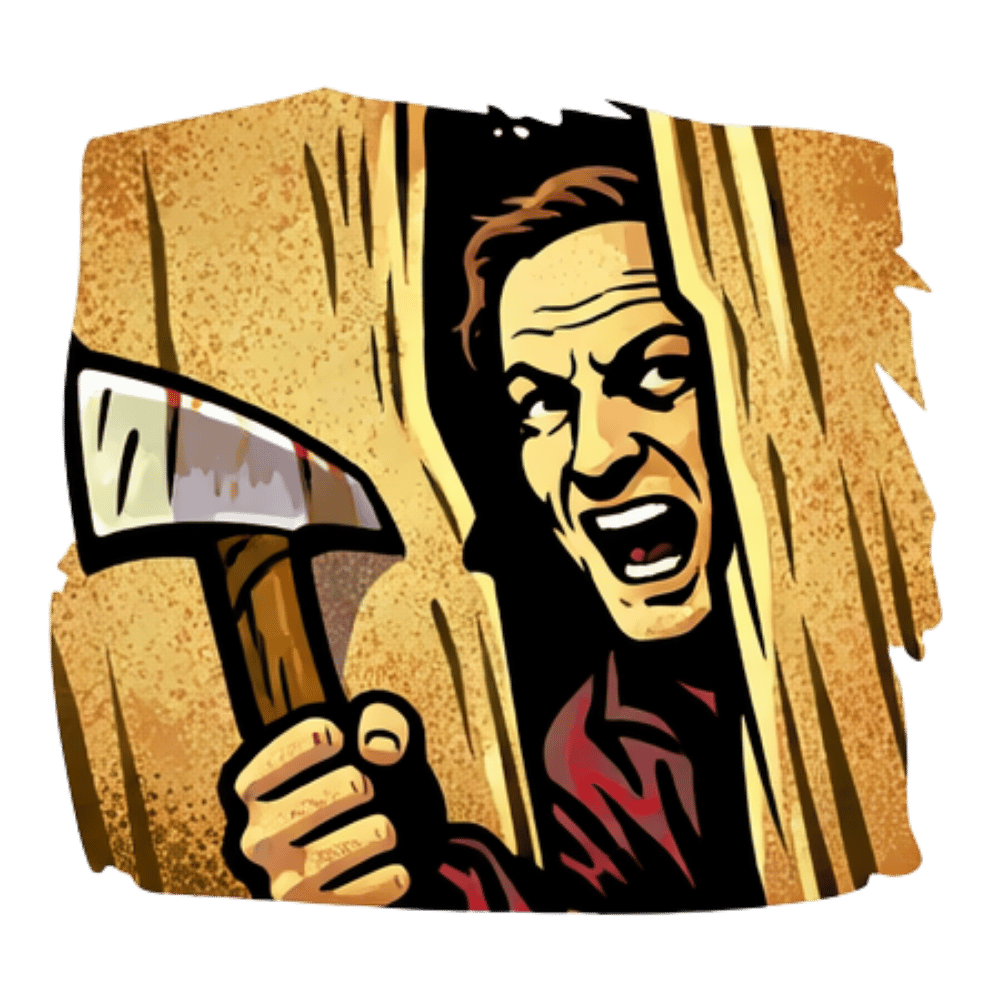 Here's Johnny iconic horror movie scene