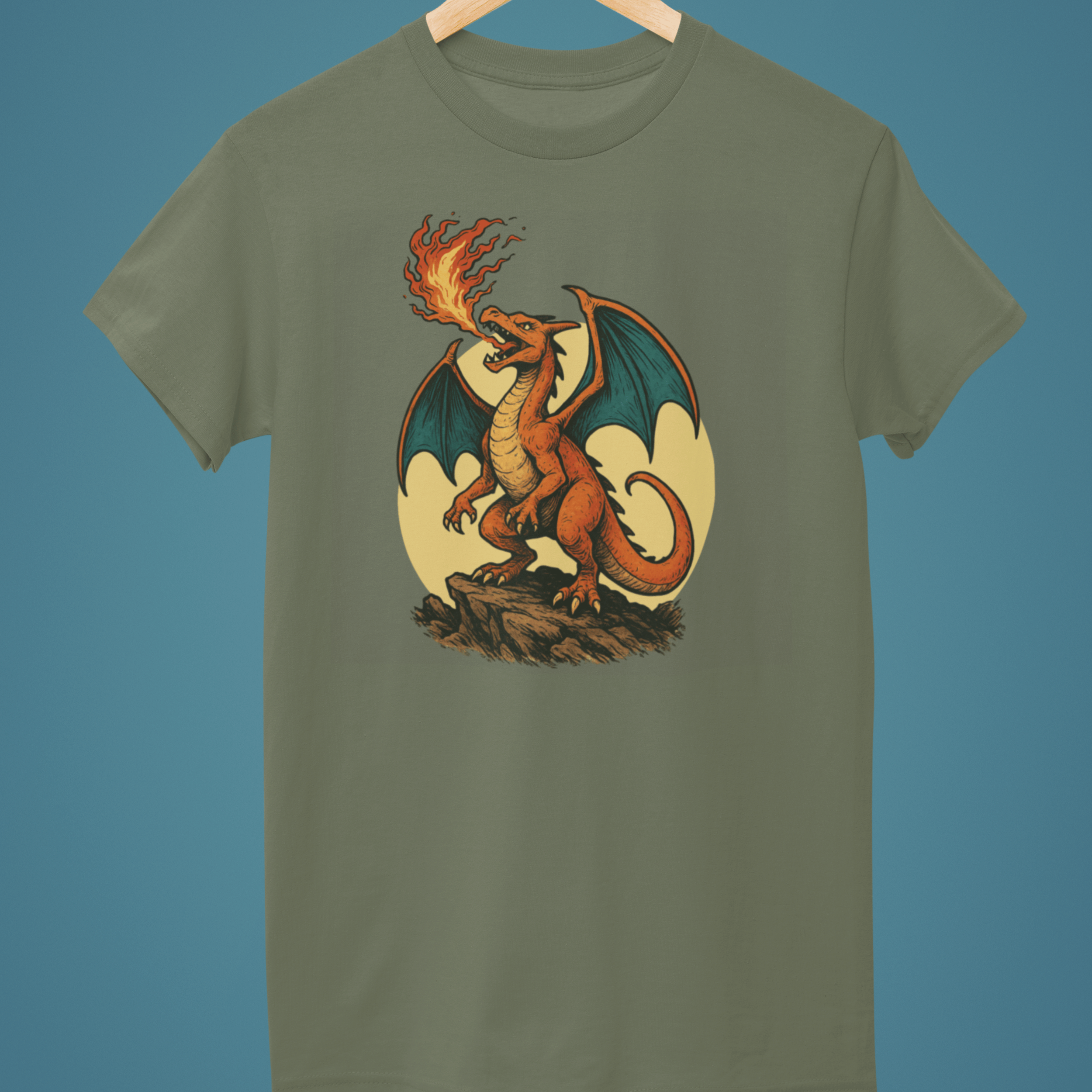 Pocket Monsters Dragon Shirt
