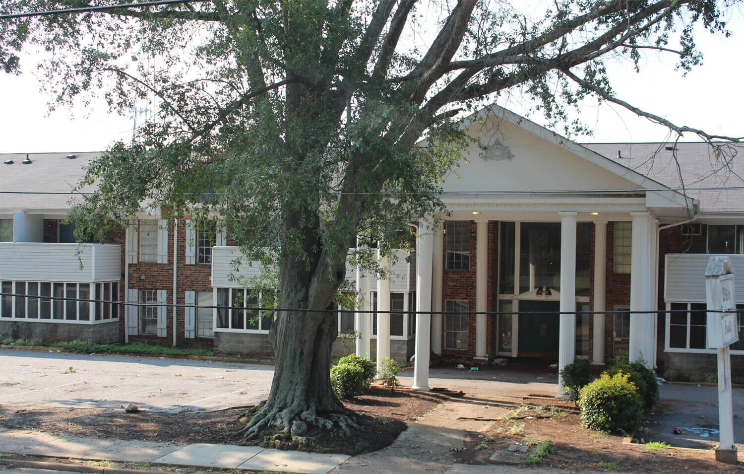 Before the exterior renovation at 421 West - Athens, GA