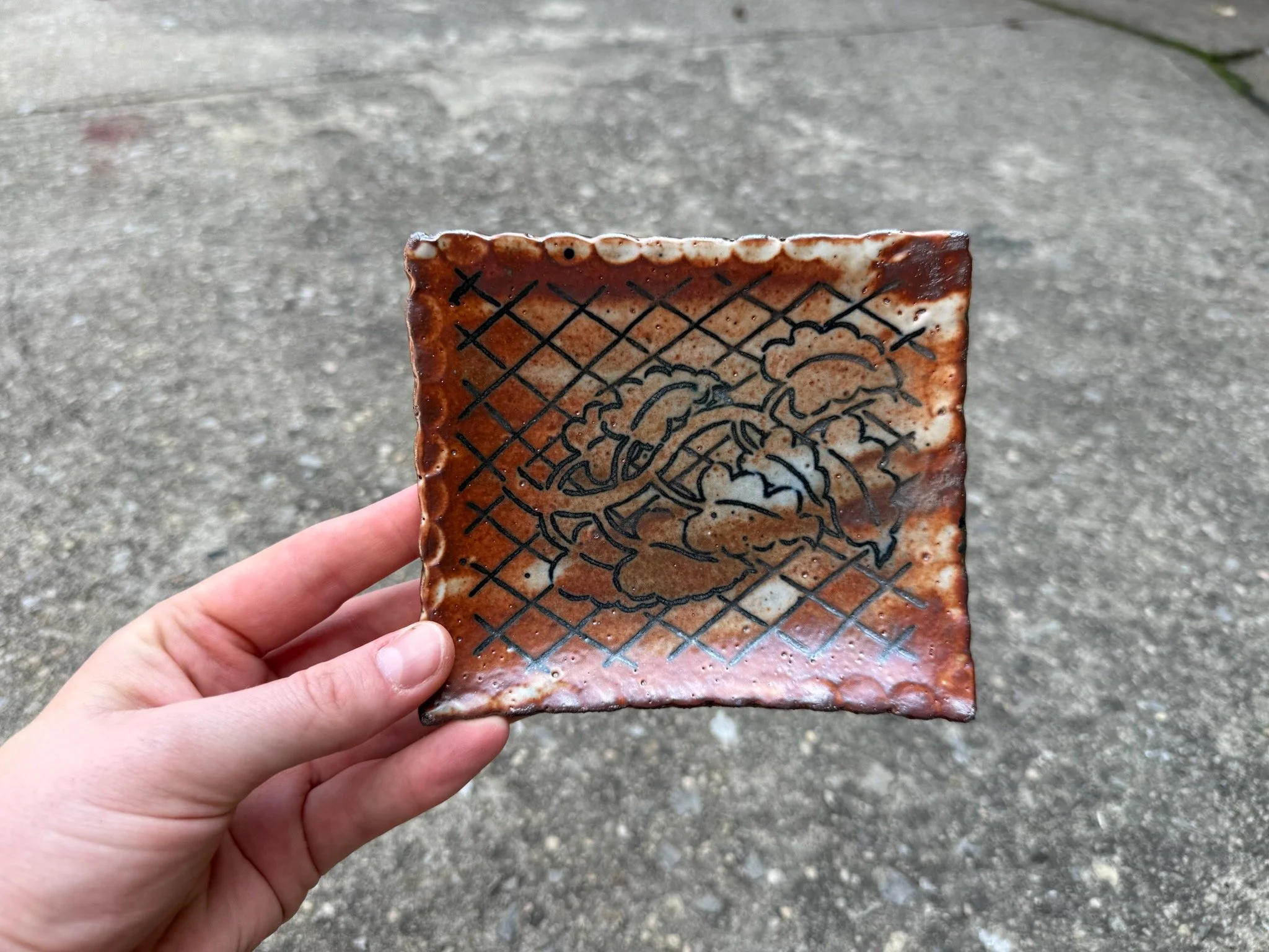 Shino Poptart Plate #8