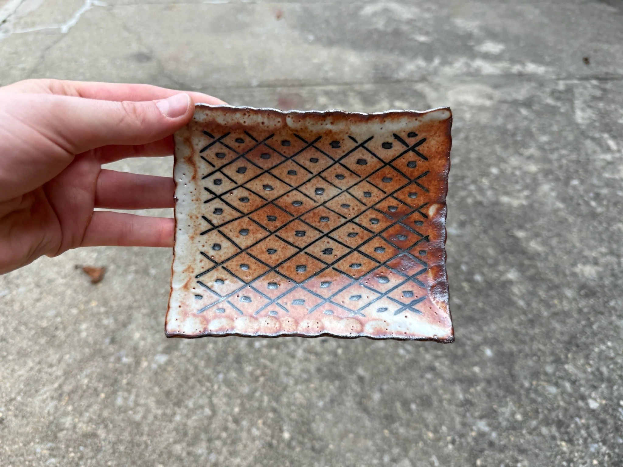 Shino Poptart plate #1