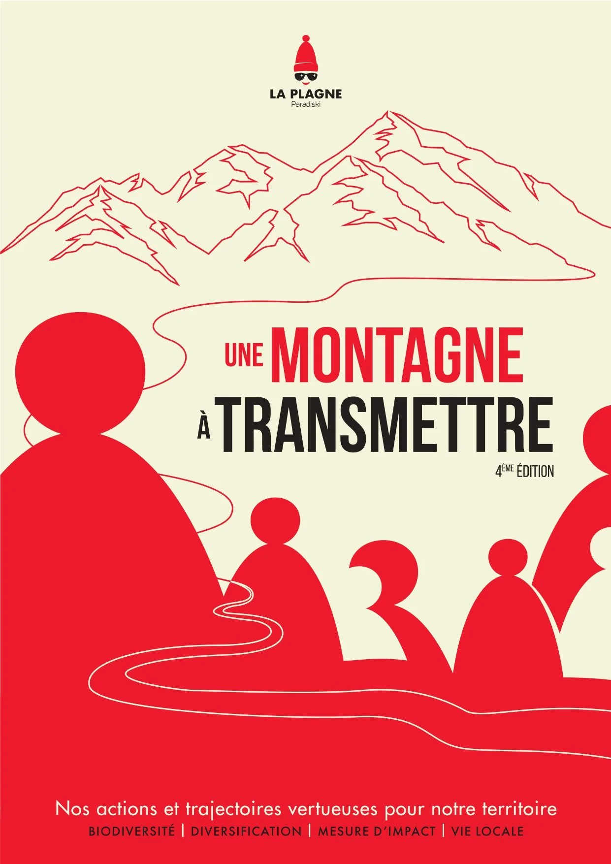 Couverture rapport RSE La Plagne