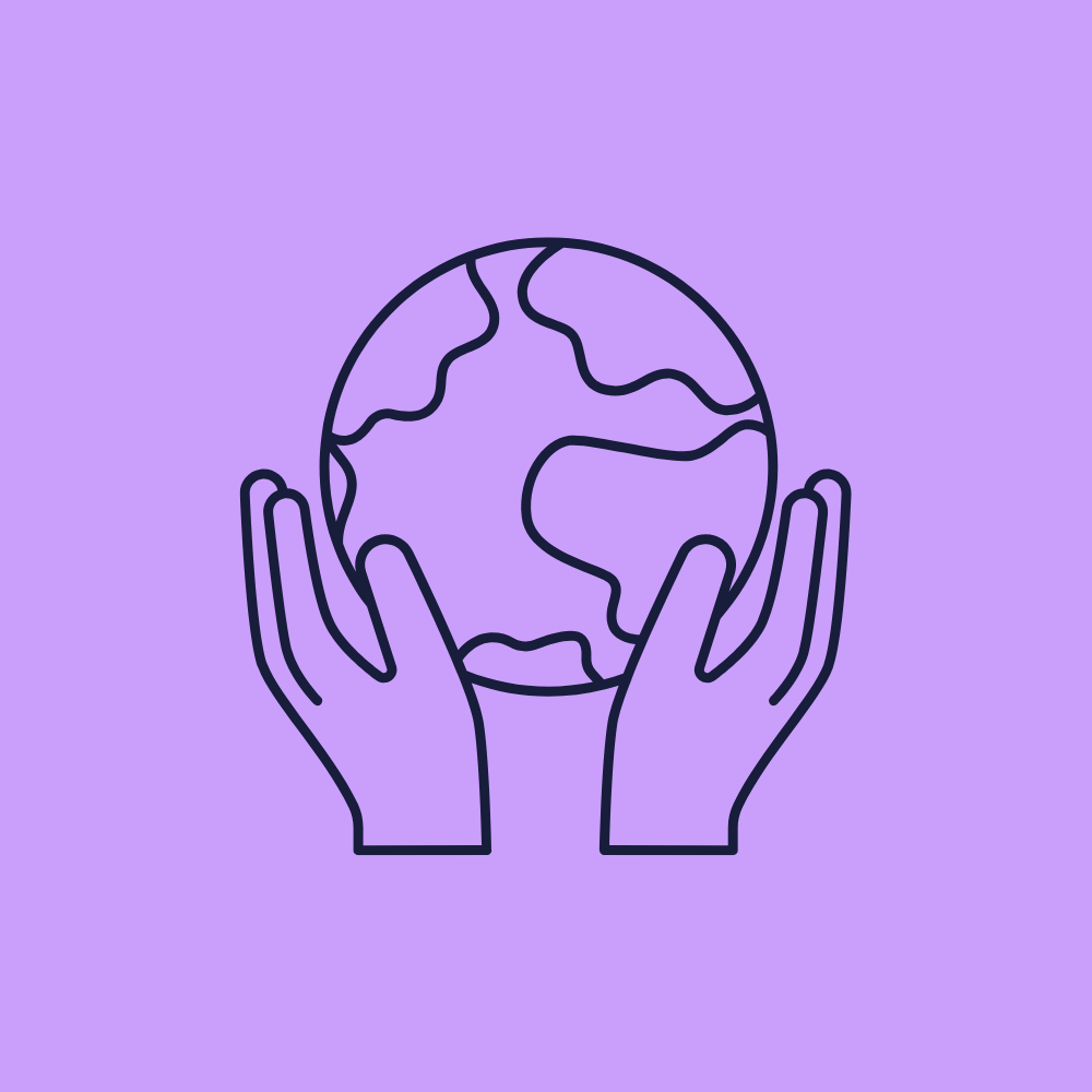 Pictogramme protection planète