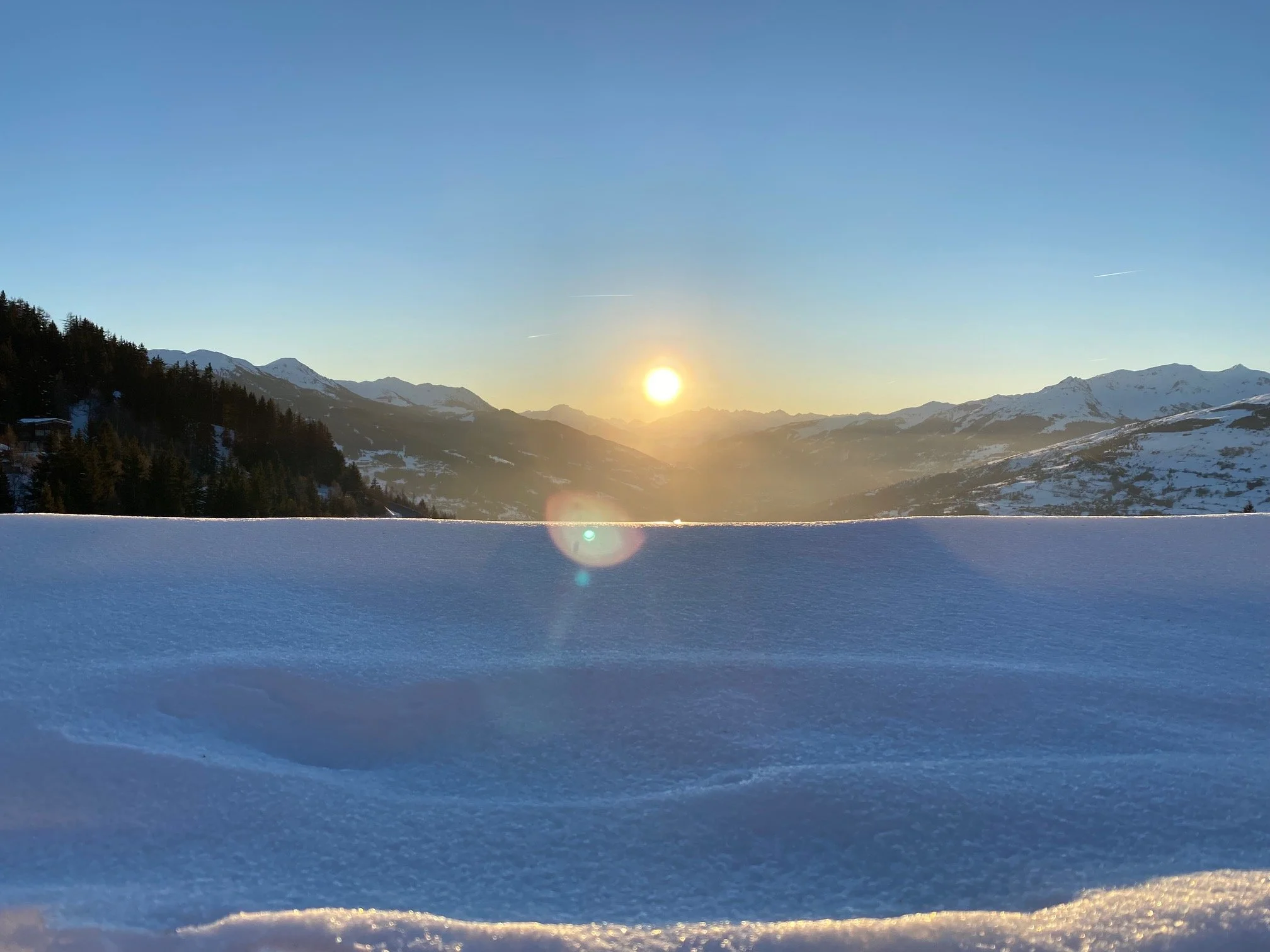 Photo couchers de soleil Adrets