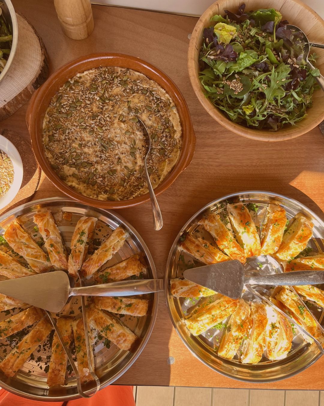 Nutritious lunch by nutritionist on yoga retreat in whitchurch shropshire