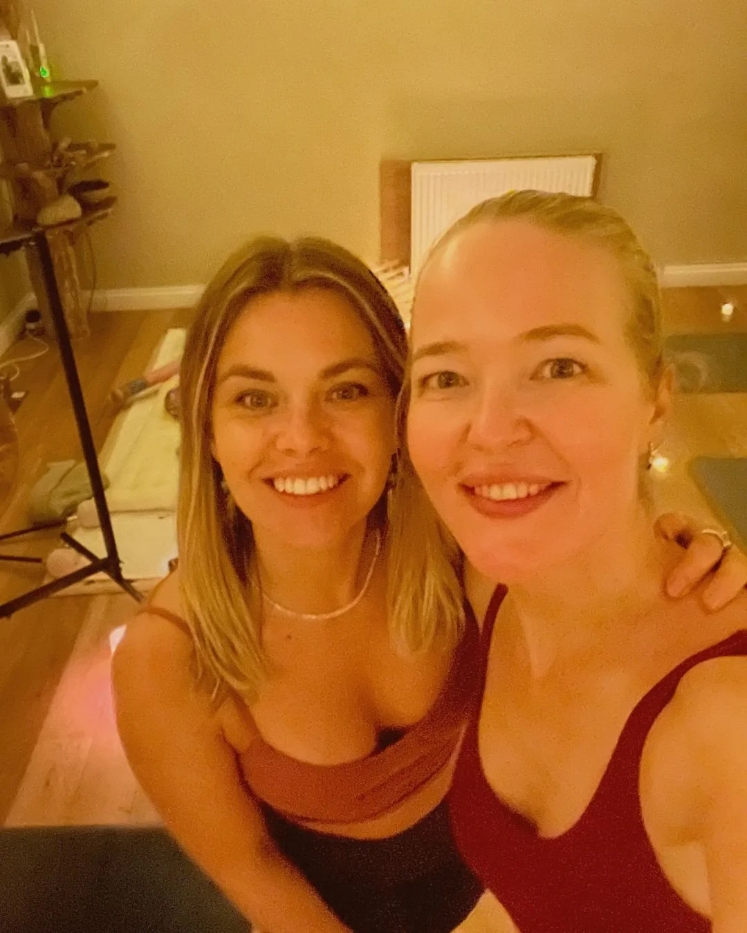 after Participants enjoy mindful relaxation at Angharad’s retreat