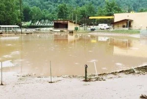 Bakers island flood 2016 ballfield.jpeg