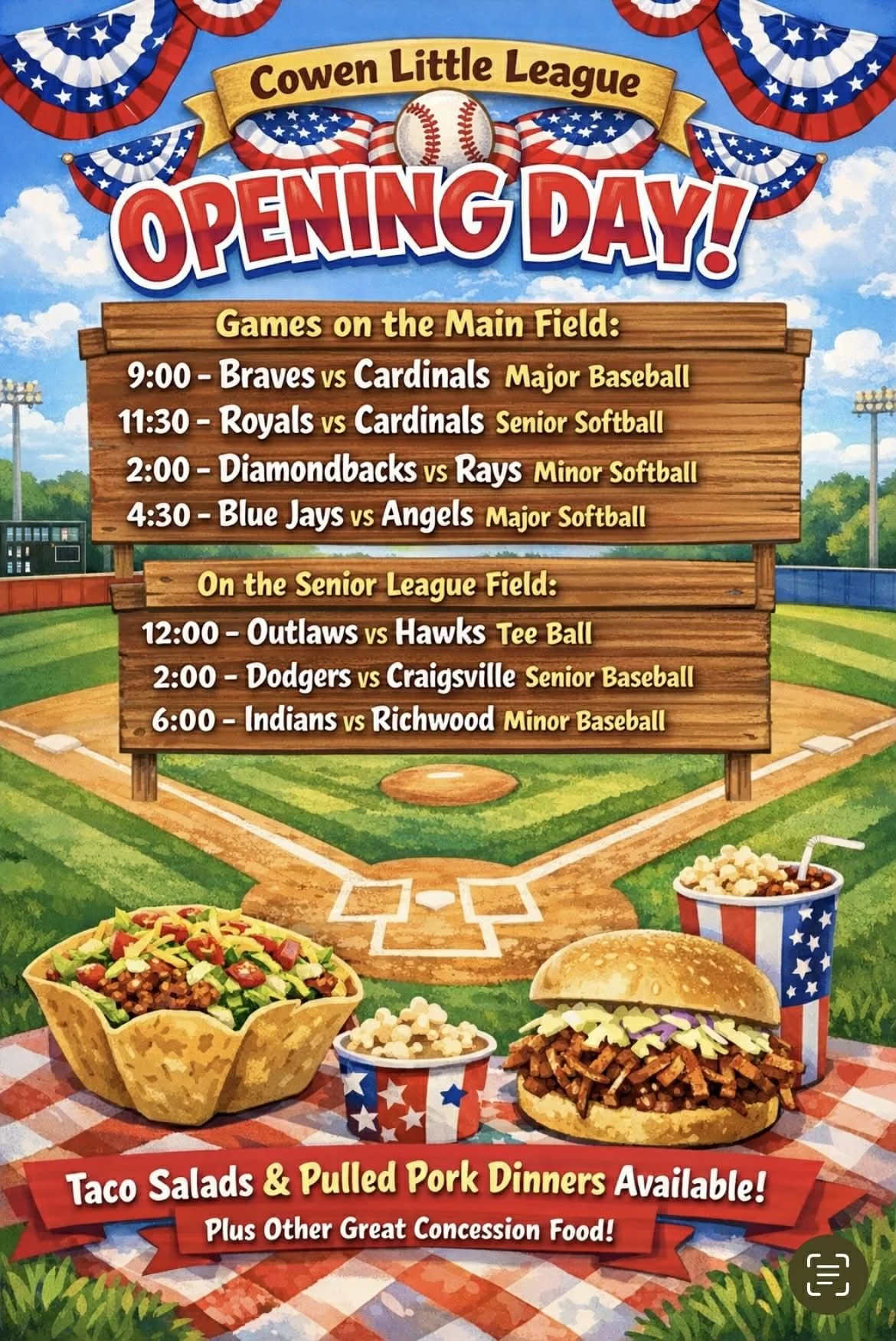Little League Opening Day