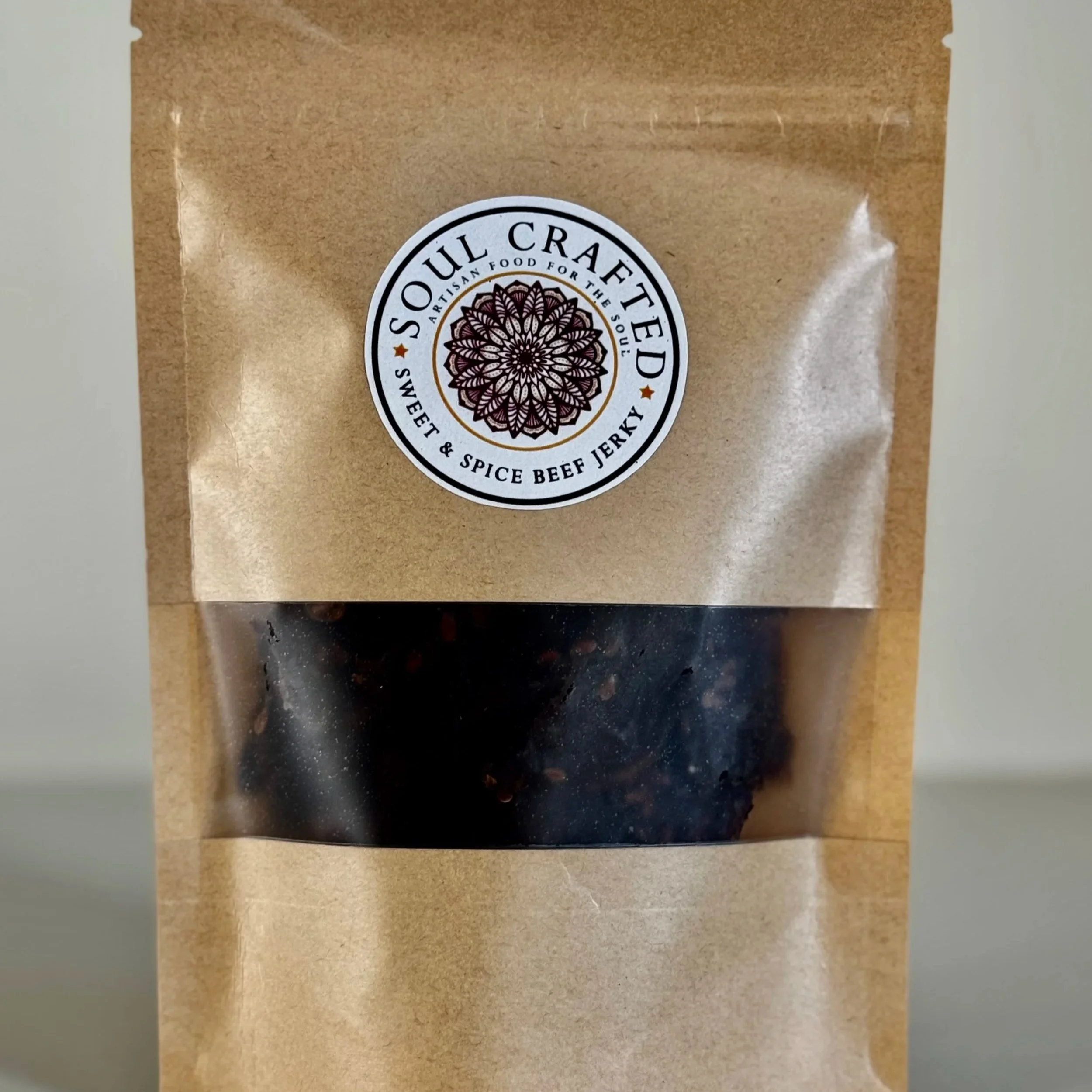 Sweet & Spicy Beef Jerky small batch artisan beef jerky – Soul Crafted Foods
