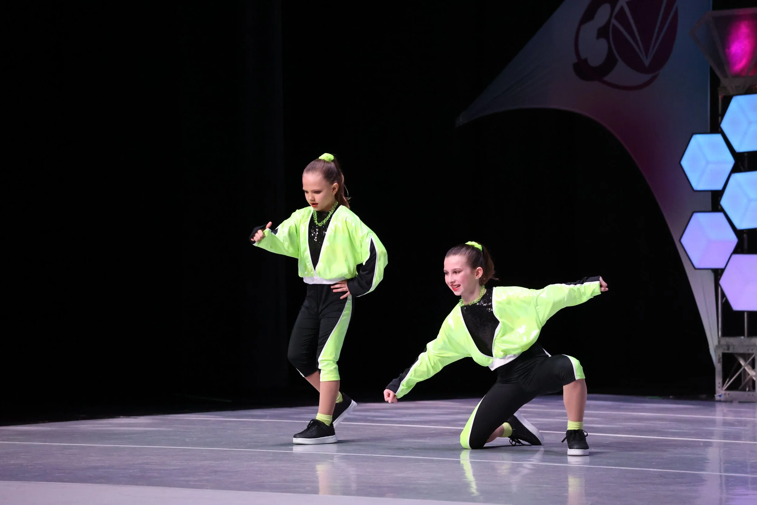 dancers performing hip-hop on stage