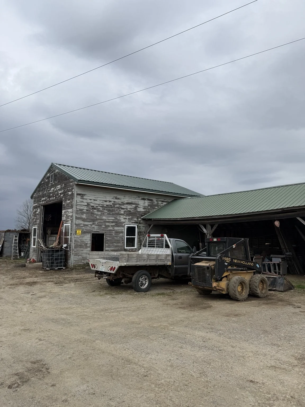 King Construction barn and commercial construction project.