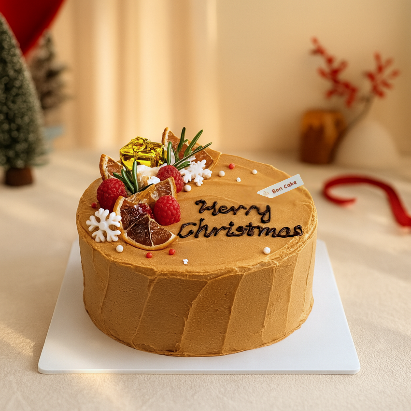 Kumquat Chocolate Chiffon Cake