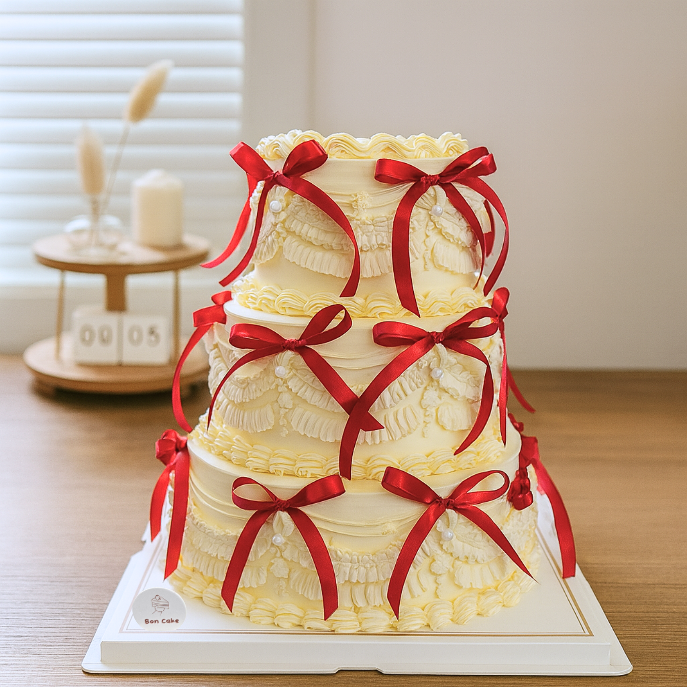 Vintage w/ Red Ribbon