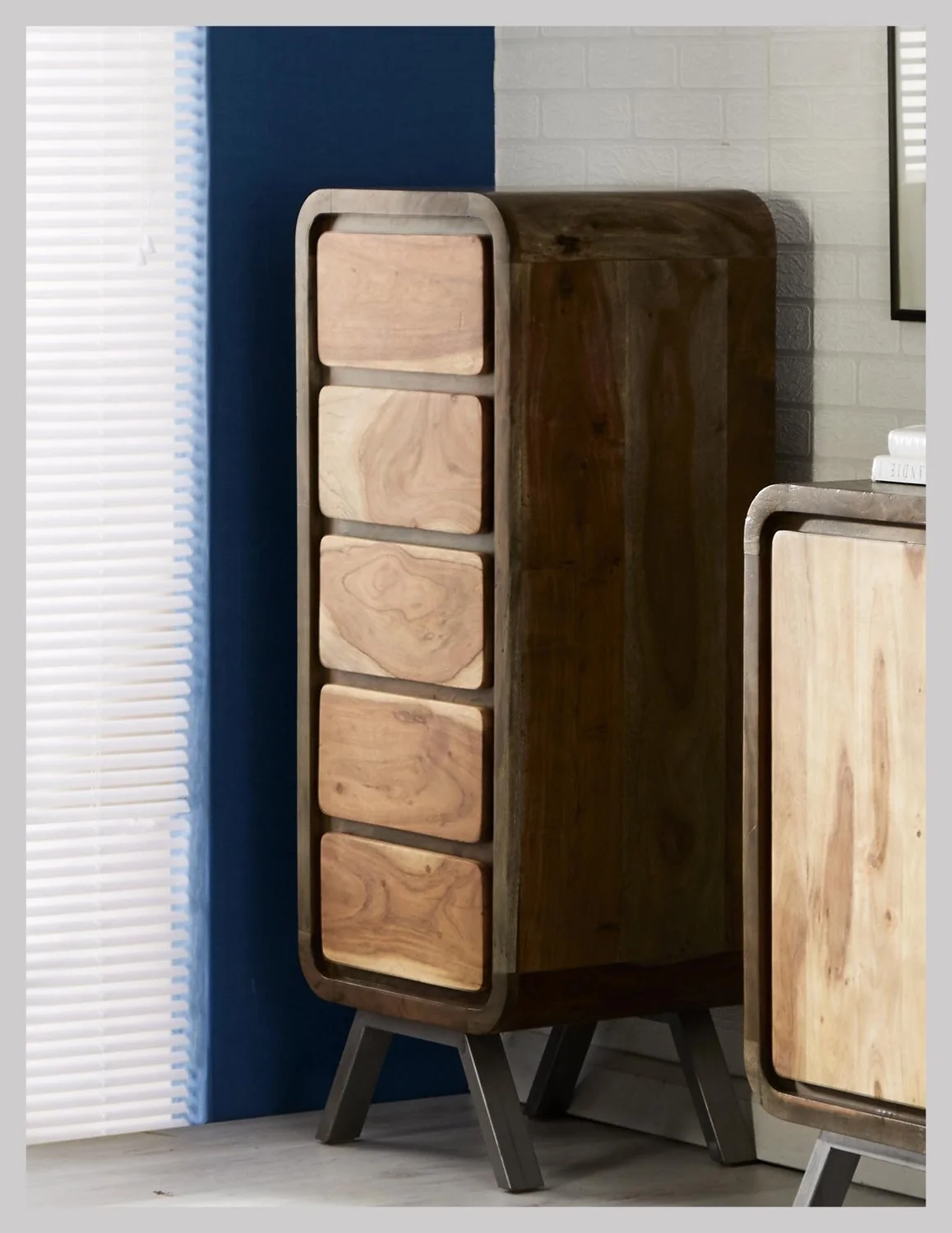 Atlas 5 Drawer Tall Chest