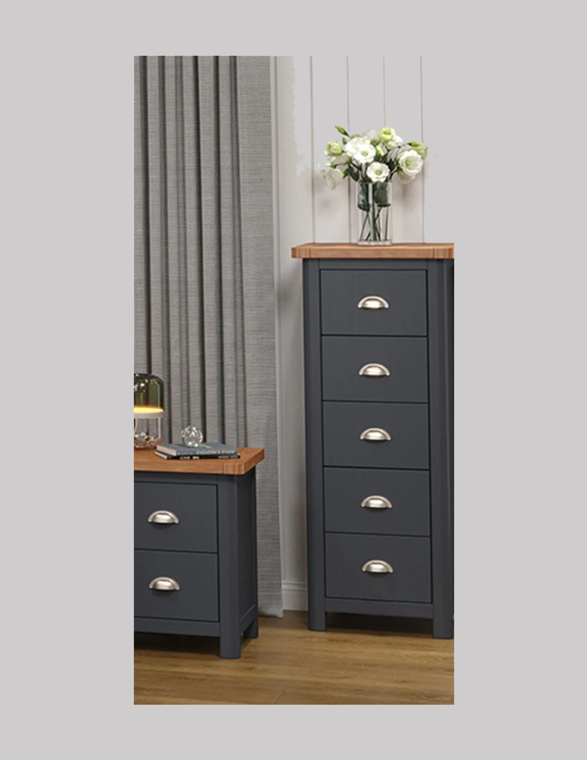 Dunkeld 5 Drawer Narrow Chest