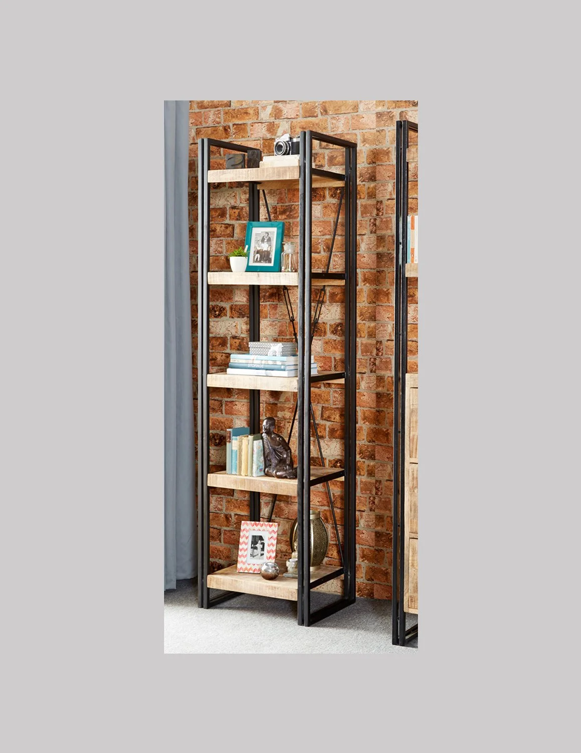 Cosmopolitan Slim Open Bookcase