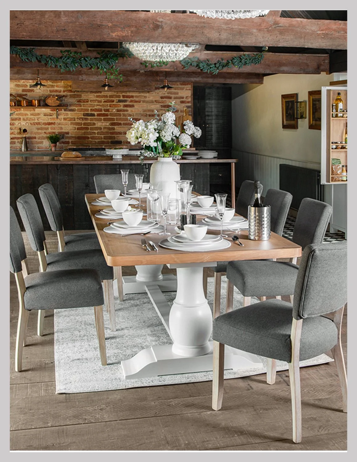 Claremont Extending Butterfly Dining Tables with a Choice of Size and Style