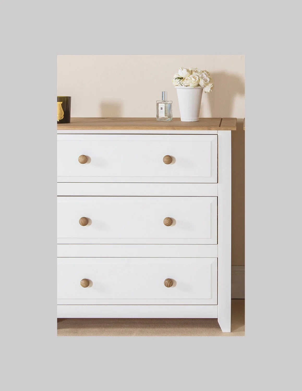 Capri 3 Drawer Chest