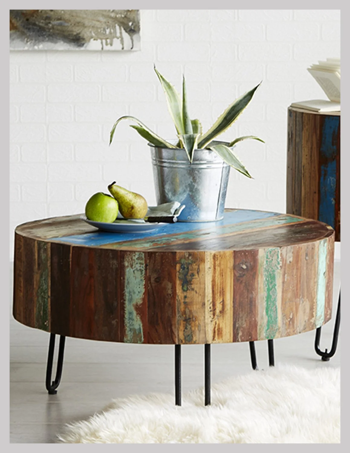 Shoreline Drum Coffee Table
