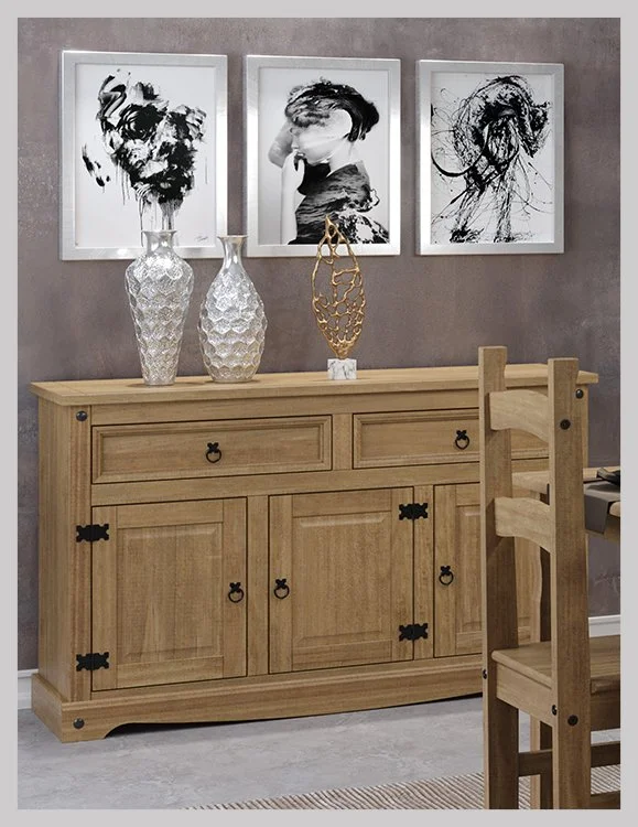 Premium Corona Pine Medium Sideboard
