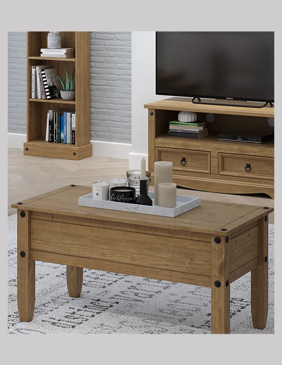Premium Corona Pine Coffee Table
