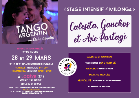 Stage “Calesita, Ganchos et Axe Partagé”