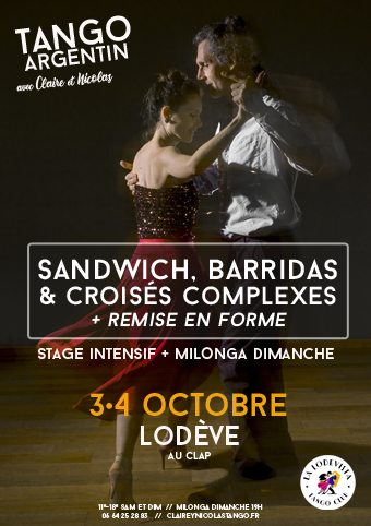 Stage "Sandwich, Barridas et Croisés Complexes + Remise en forme