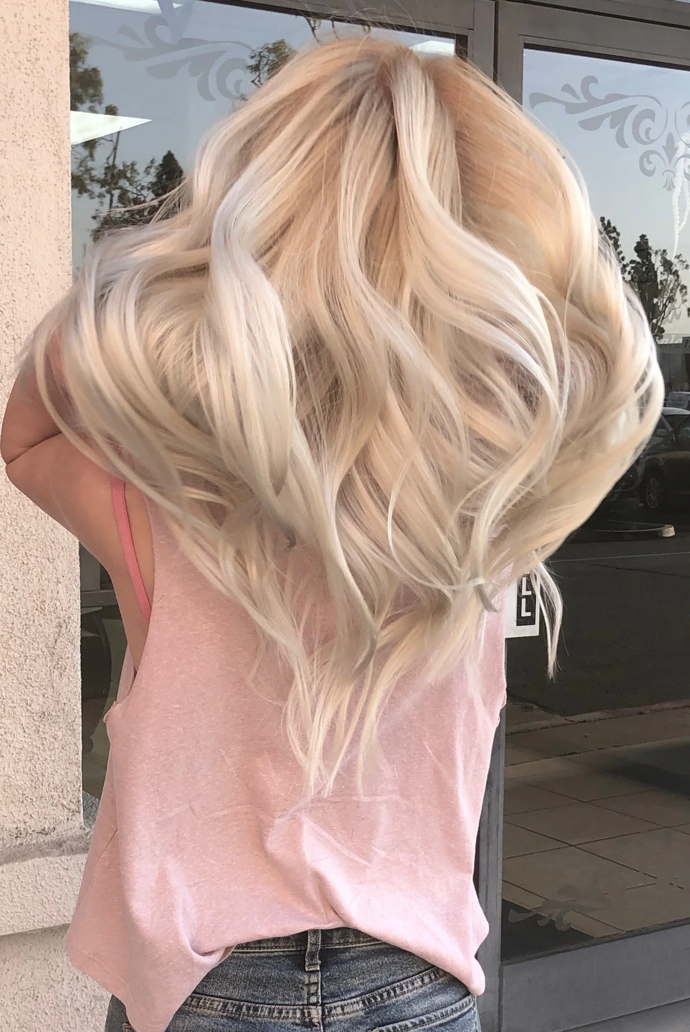 Blonde wavy blonde hair by martin rodriguez