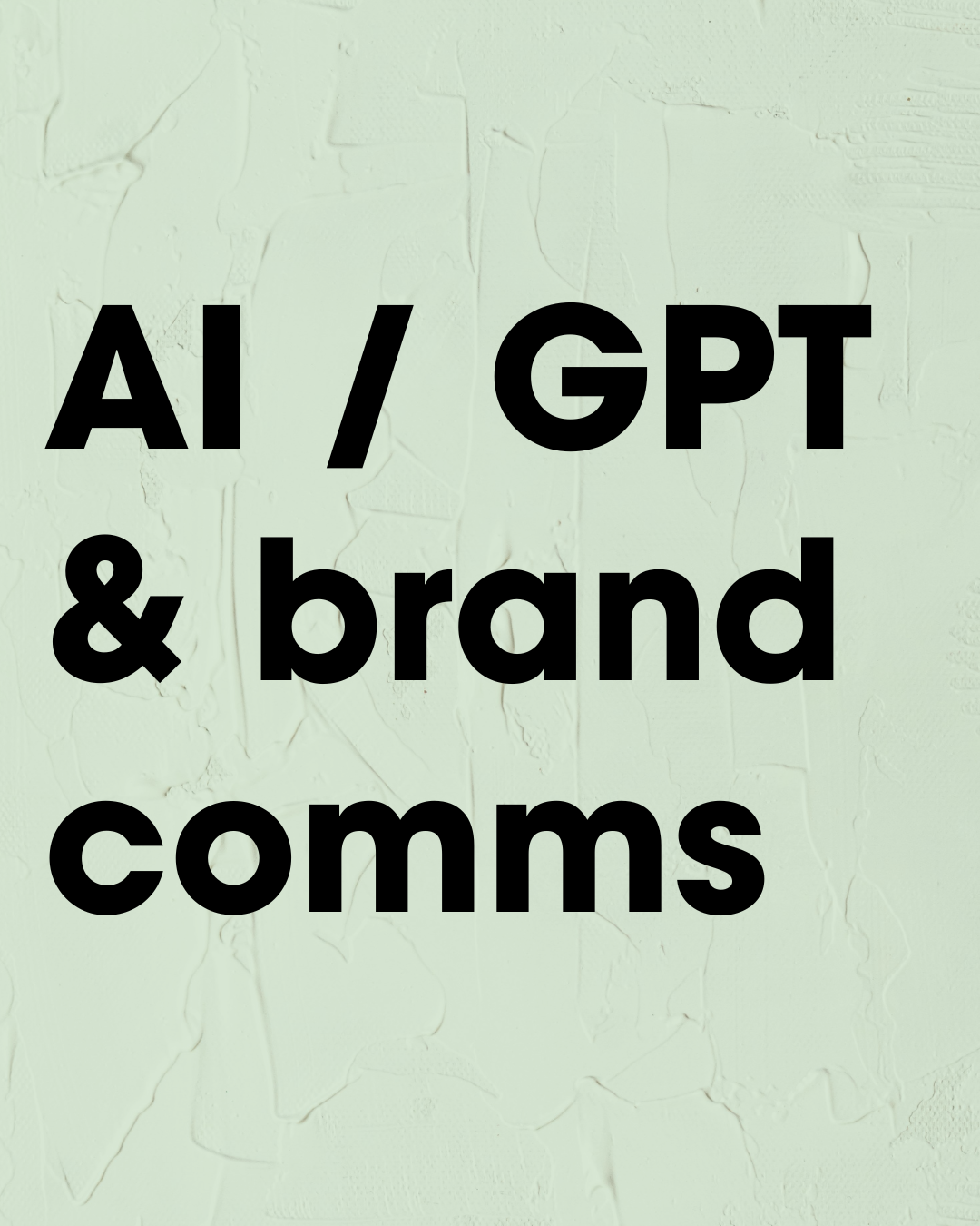 AI for Marketers Brand Session (90 mins)