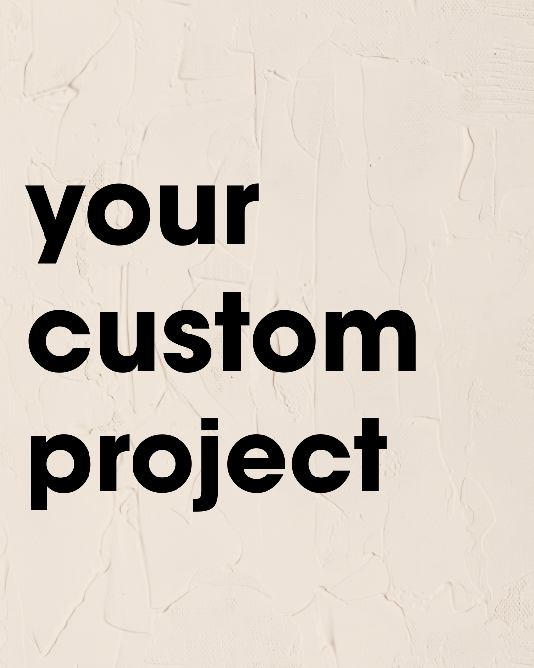 Custom Project / Retained Work - Discovery (30 mins)