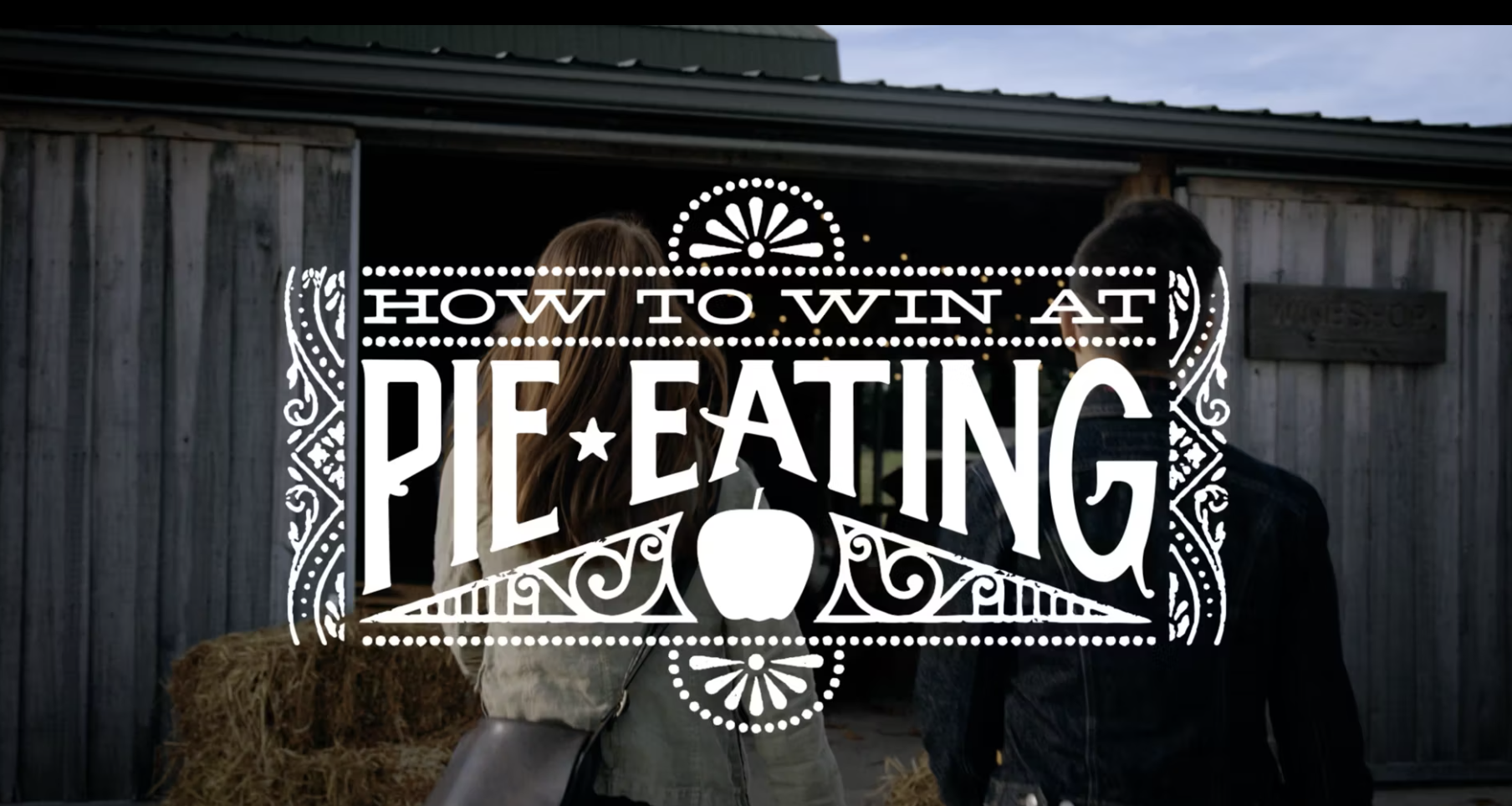 How to Win At Pie Eating video title links to 30-second ad spot