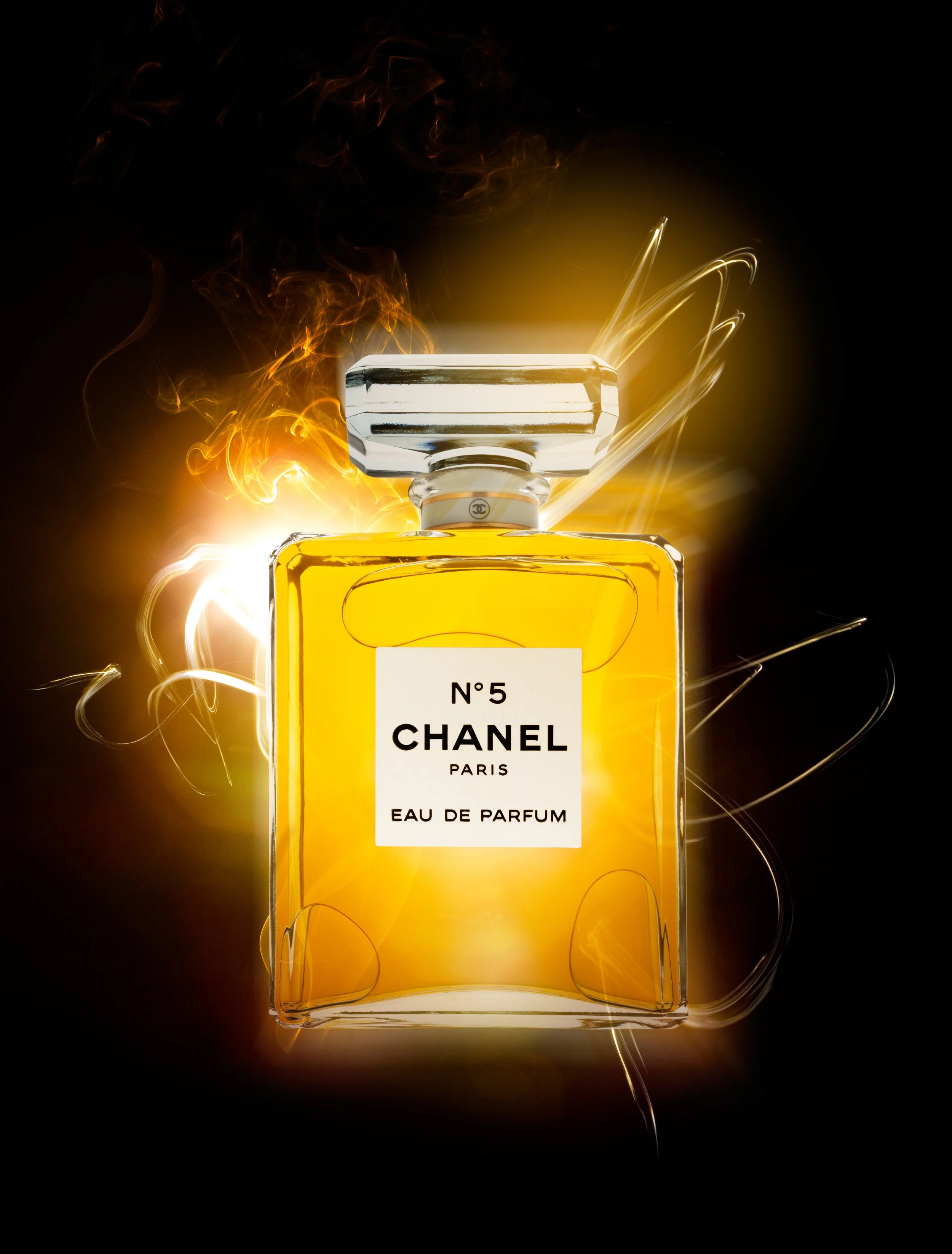 iconic luxury perfume bottle symbolising brand identity and heritage positioning