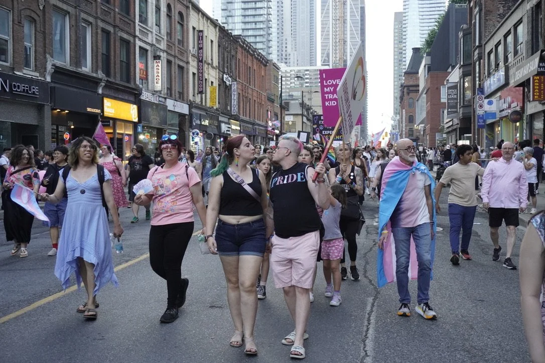 2026 Trans Rally, March and Toronto Pflag Cheering Station