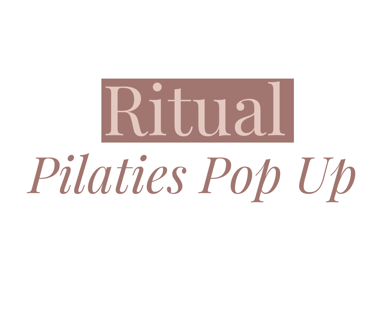 Ritual x KINN Pop Up