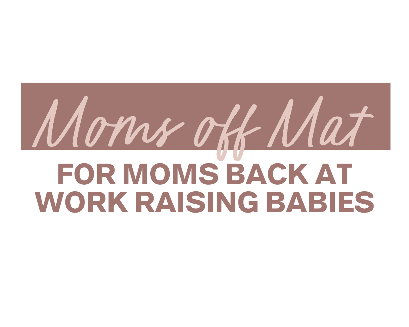 Moms off Mat: Coffee Meetup 