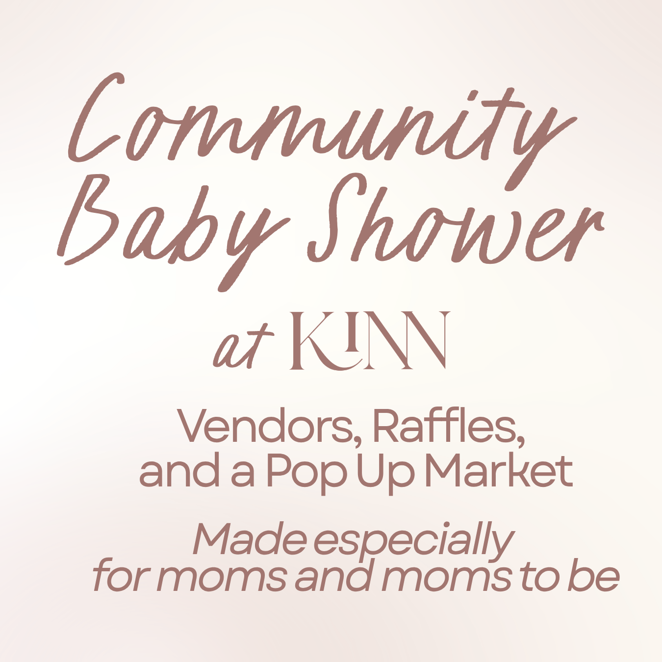 Community Baby Shower
