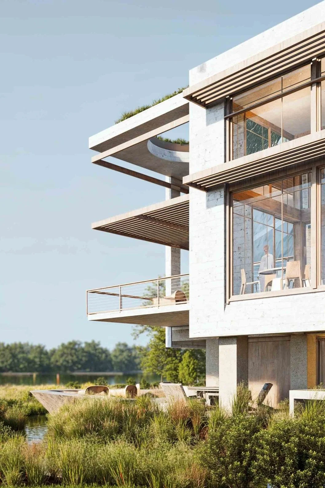 MODERN WATERFRONT HOME