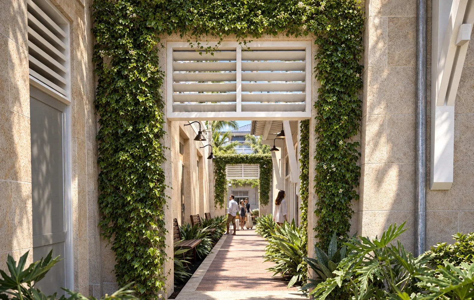 waterfront-town-planning-garden-walkway-pergola-kimmel-studio.webp