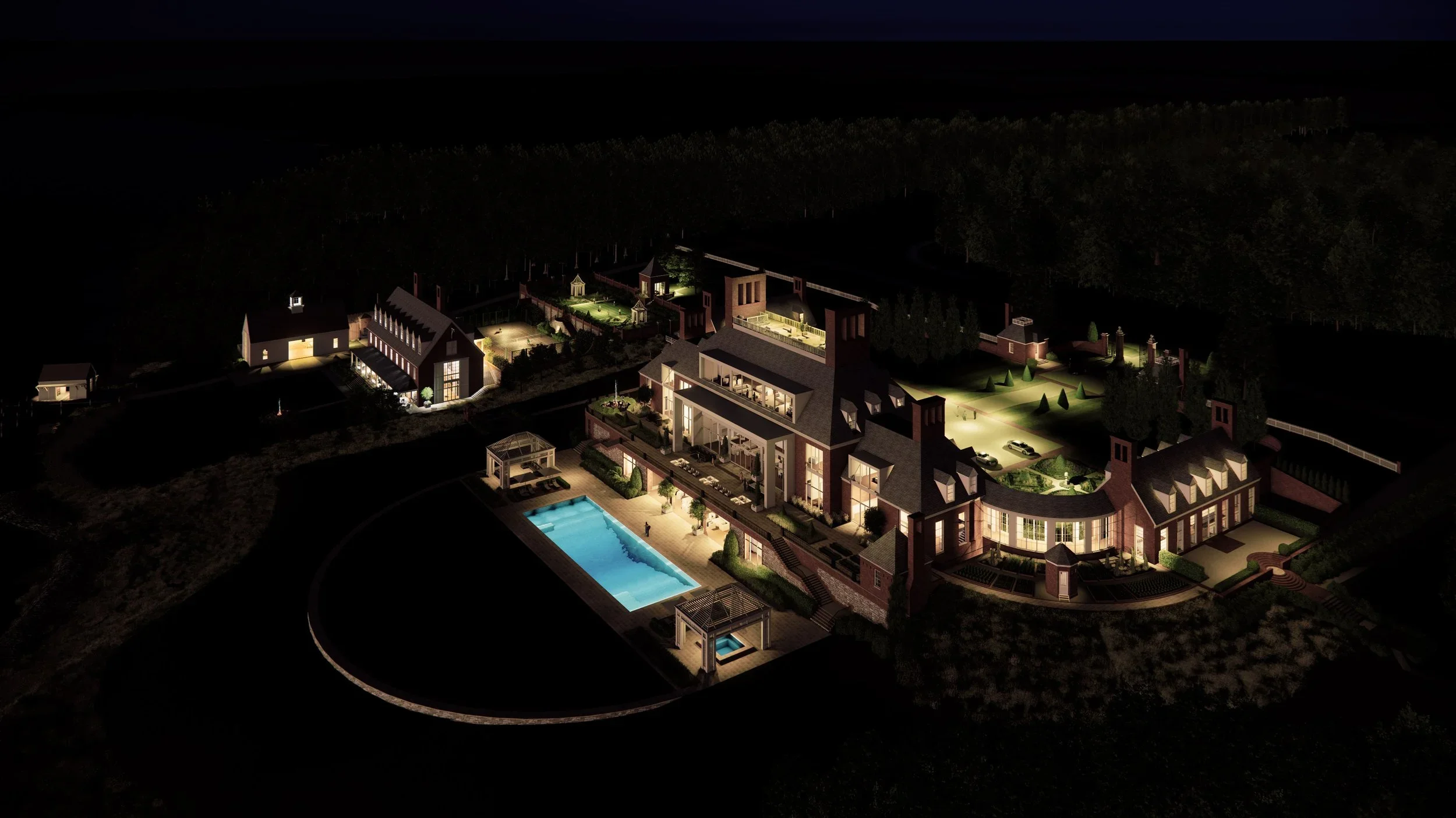 georgian-legacy-estate-custom-night-aerial-render-virginia-kimmel-architects.webp