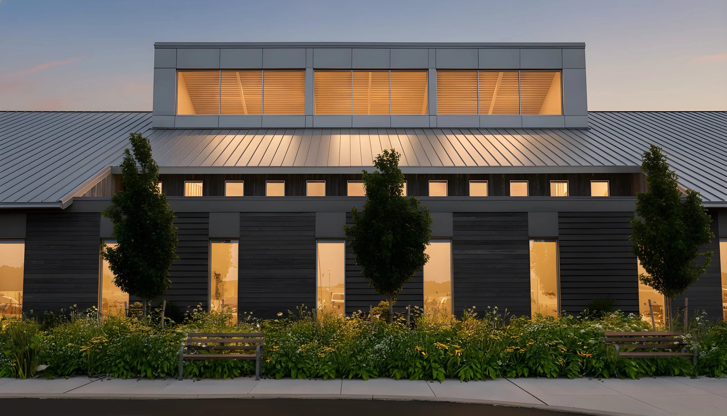 eastern-shore-medical-center-exterior-at-dusk-kimmel-studio-architects.jpg
