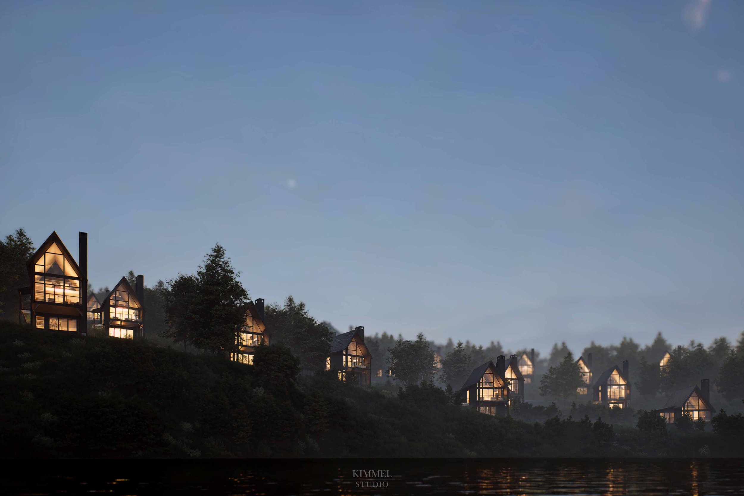 cherokee-lake-cottages-twilight-lakefront-view-morristown-tn-kimmel-architects.jpg